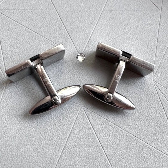 💥Stunning Rare Edgy Vintage Moores Pronto Uomo Men’s Cufflinks - Picture 5 of 15